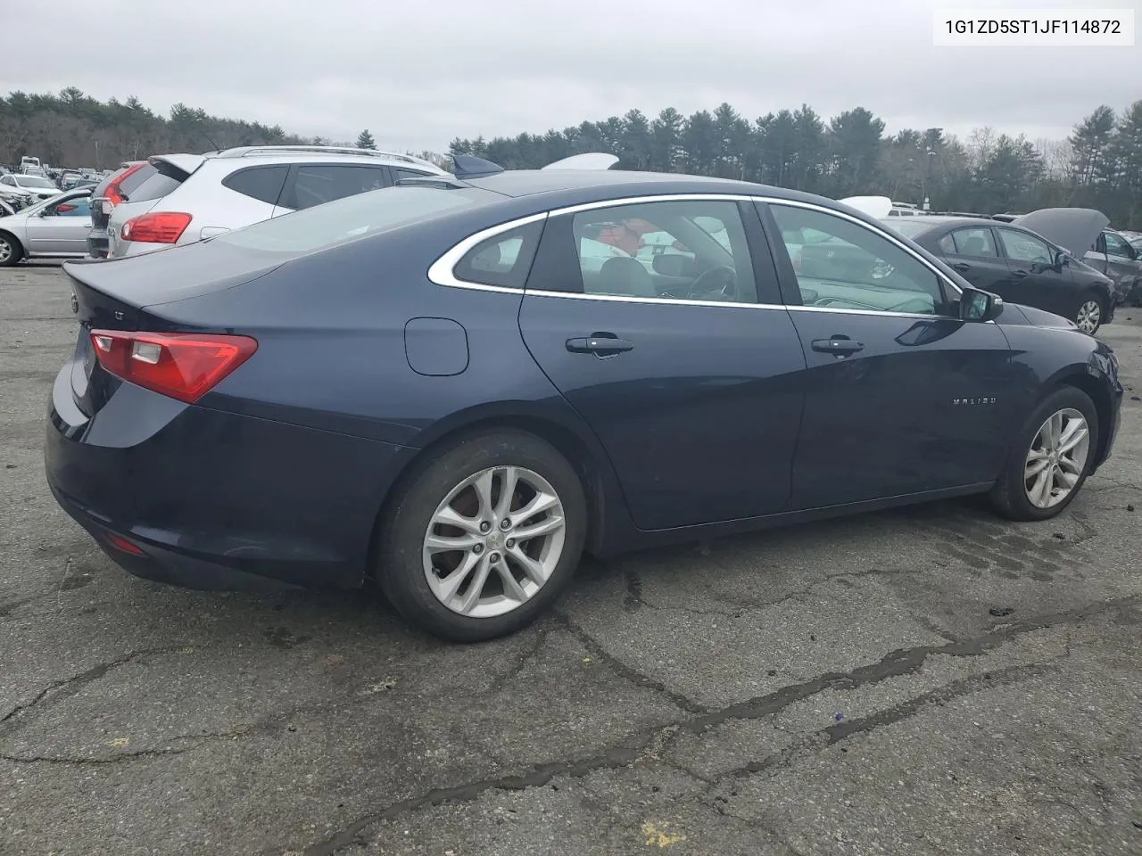 2018 Chevrolet Malibu Lt VIN: 1G1ZD5ST1JF114872 Lot: 42266664