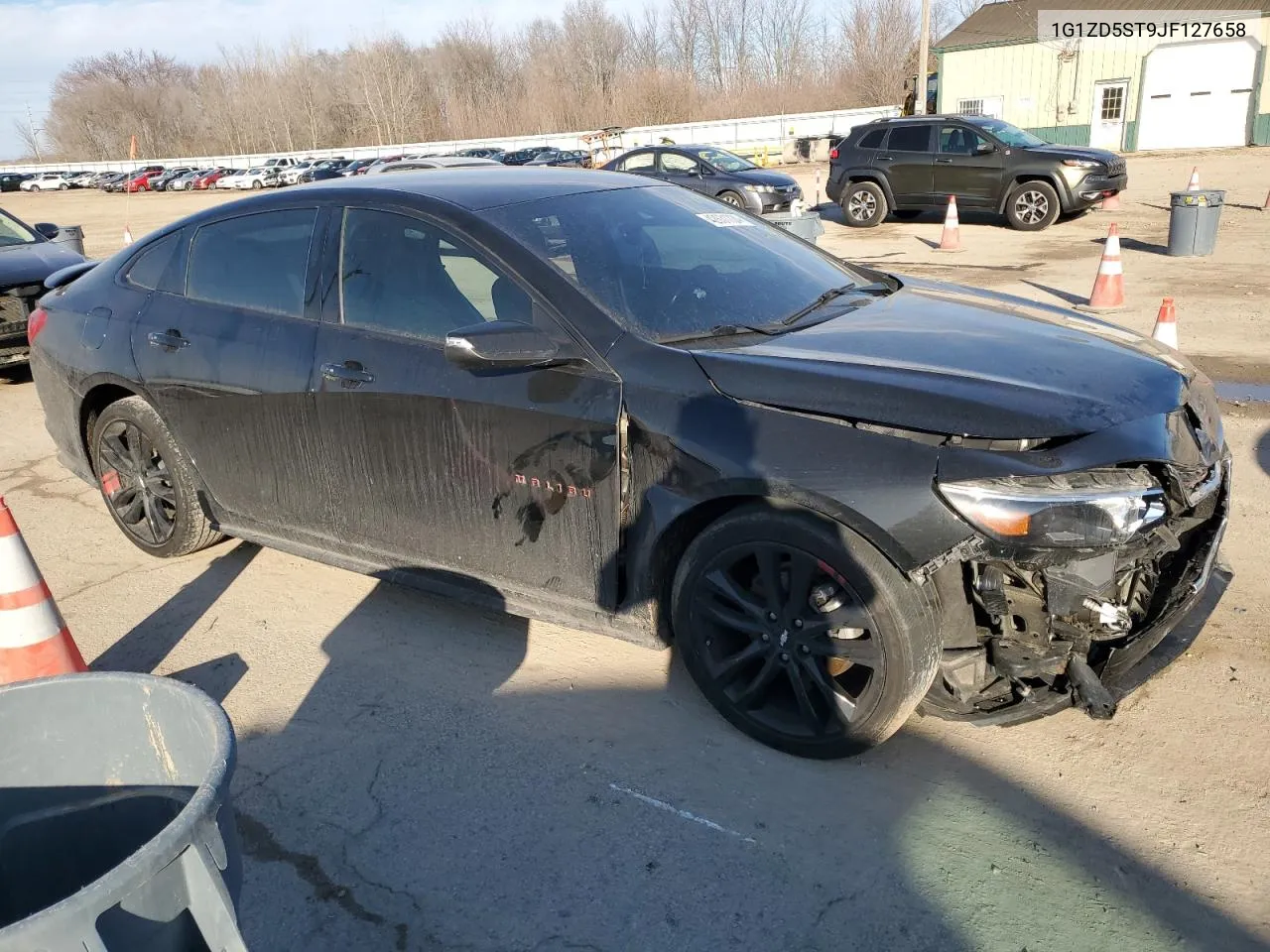 1G1ZD5ST9JF127658 2018 Chevrolet Malibu Lt