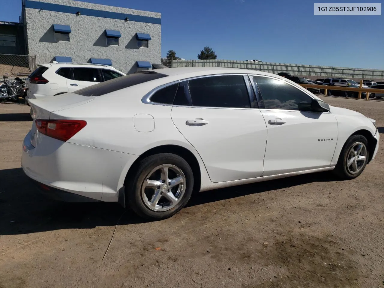 2018 Chevrolet Malibu Ls VIN: 1G1ZB5ST3JF102986 Lot: 42992184