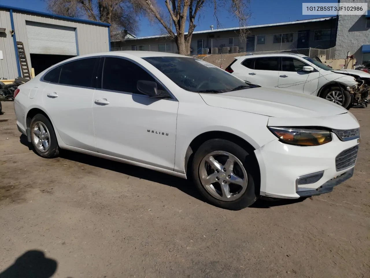 2018 Chevrolet Malibu Ls VIN: 1G1ZB5ST3JF102986 Lot: 42992184