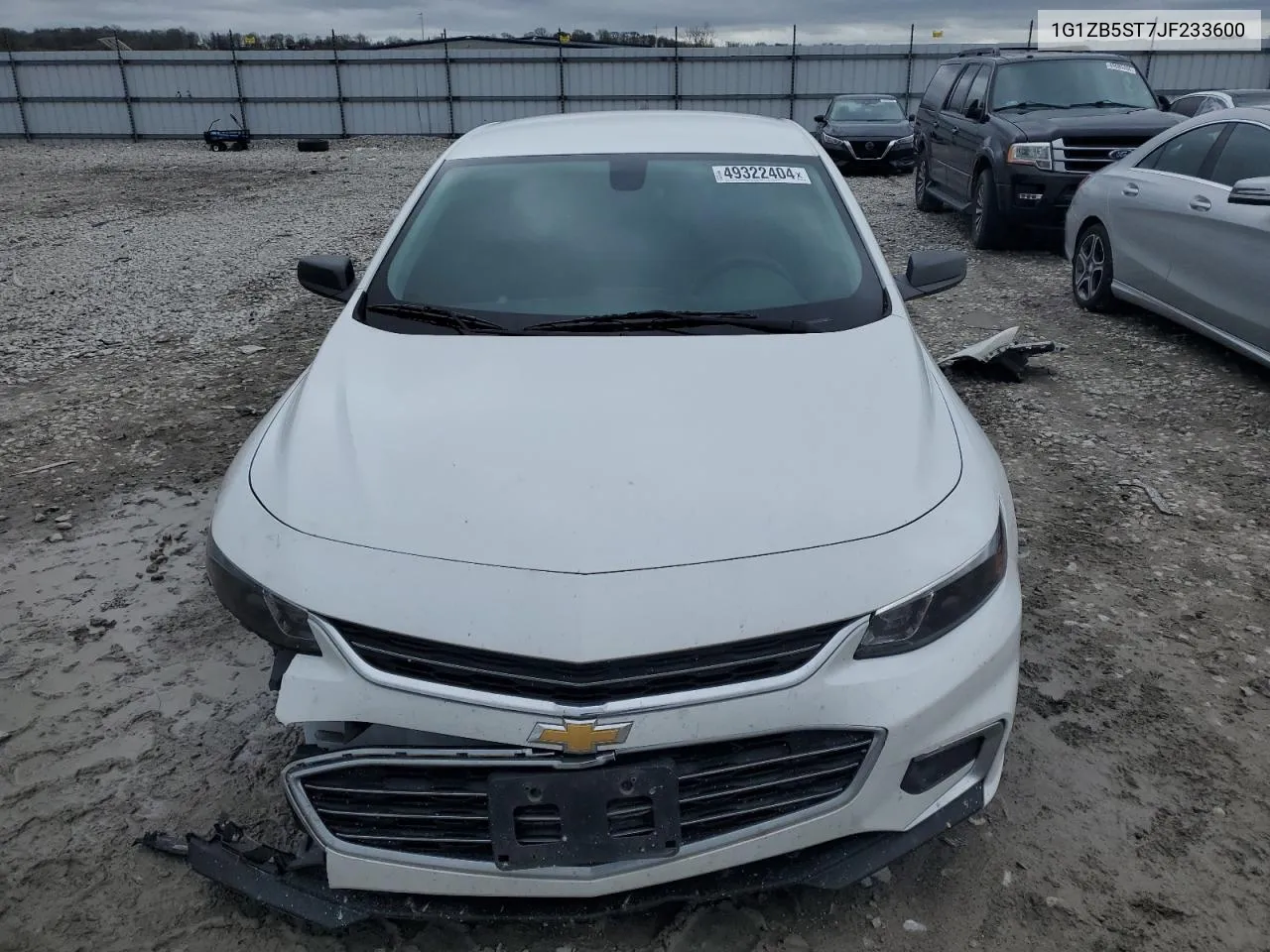 2018 Chevrolet Malibu Ls VIN: 1G1ZB5ST7JF233600 Lot: 49322404