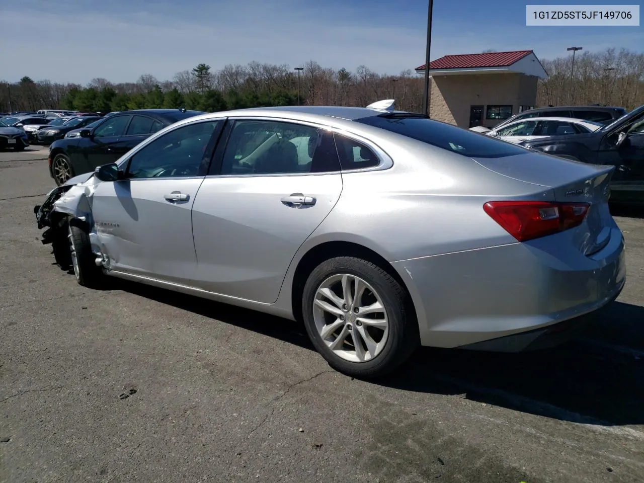 2018 Chevrolet Malibu Lt VIN: 1G1ZD5ST5JF149706 Lot: 49464114