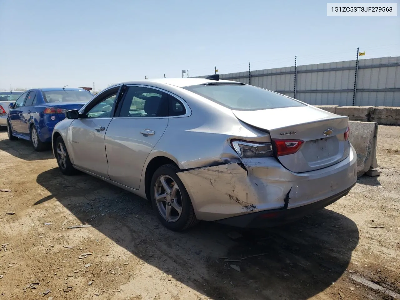 1G1ZC5ST8JF279563 2018 Chevrolet Malibu Ls