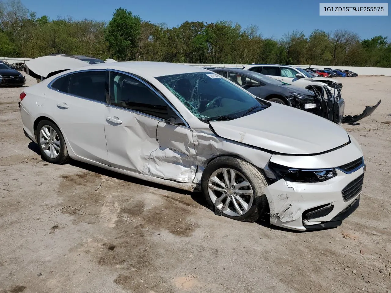 2018 Chevrolet Malibu Lt VIN: 1G1ZD5ST9JF255575 Lot: 50127044