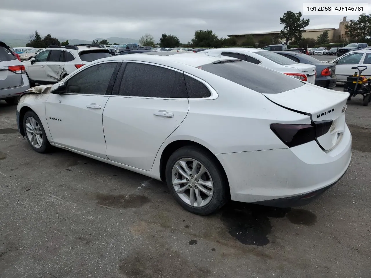 1G1ZD5ST4JF146781 2018 Chevrolet Malibu Lt