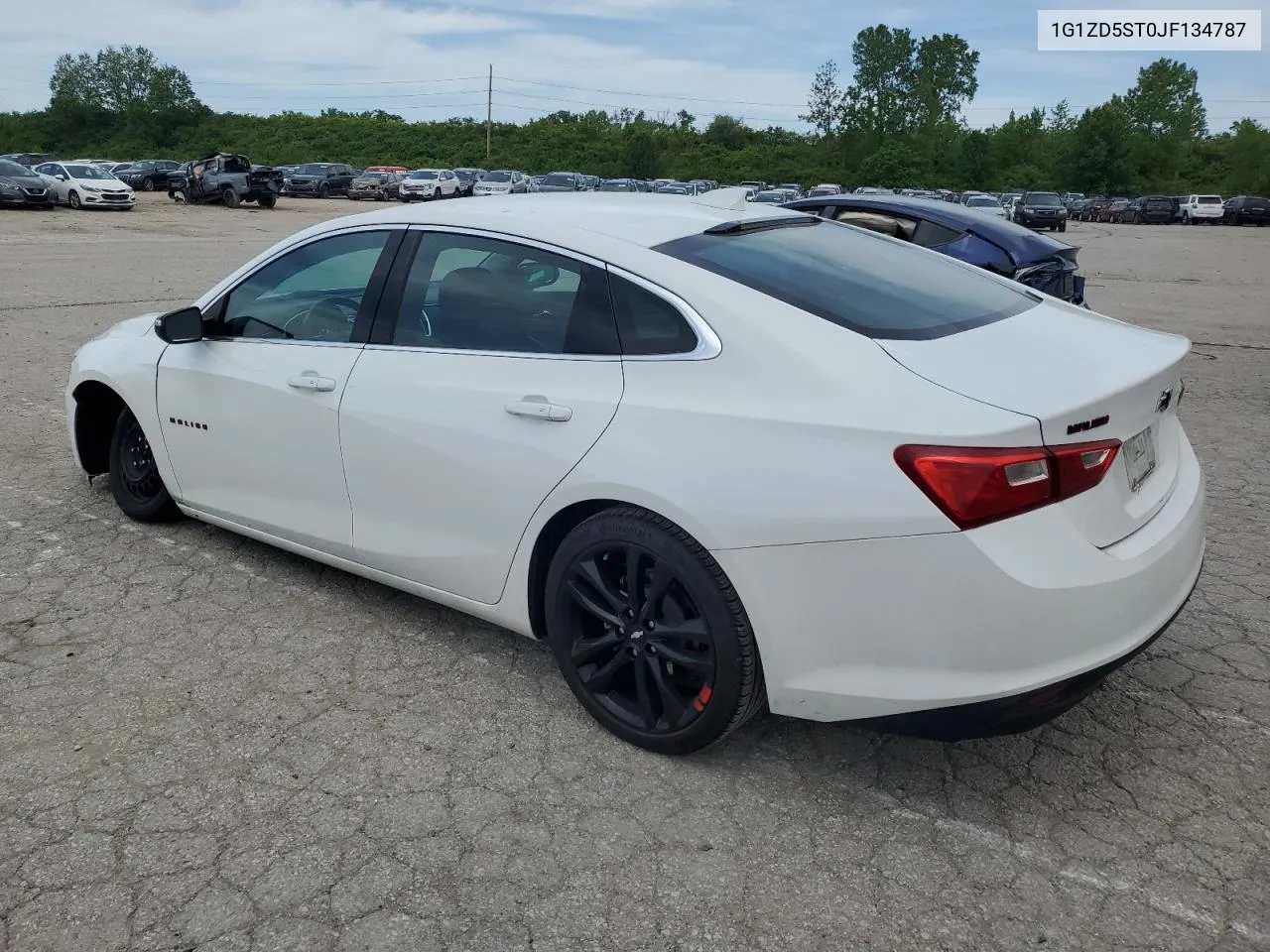 2018 Chevrolet Malibu Lt VIN: 1G1ZD5ST0JF134787 Lot: 51357374