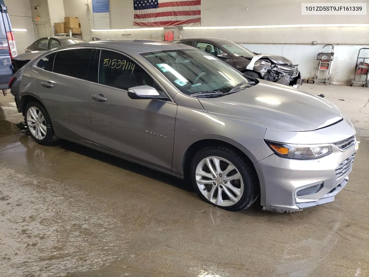 2018 Chevrolet Malibu Lt VIN: 1G1ZD5ST9JF161339 Lot: 51539114