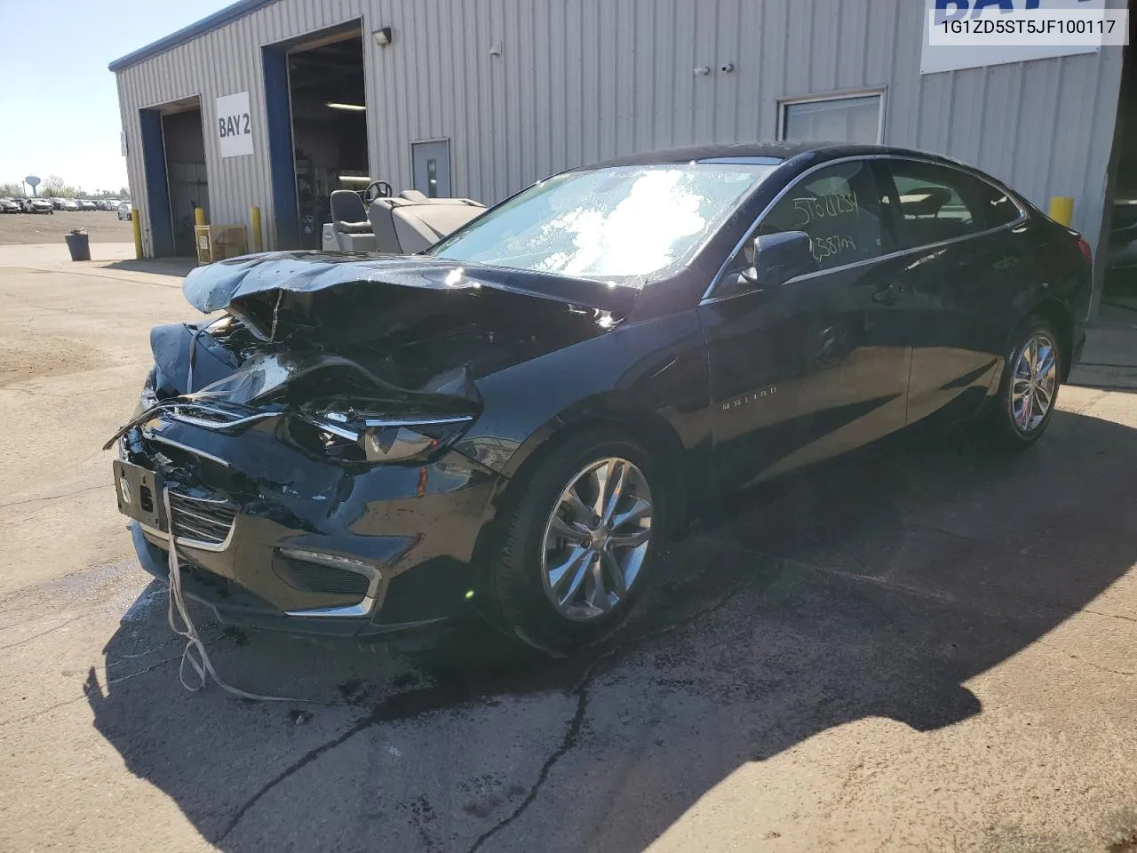 1G1ZD5ST5JF100117 2018 Chevrolet Malibu Lt