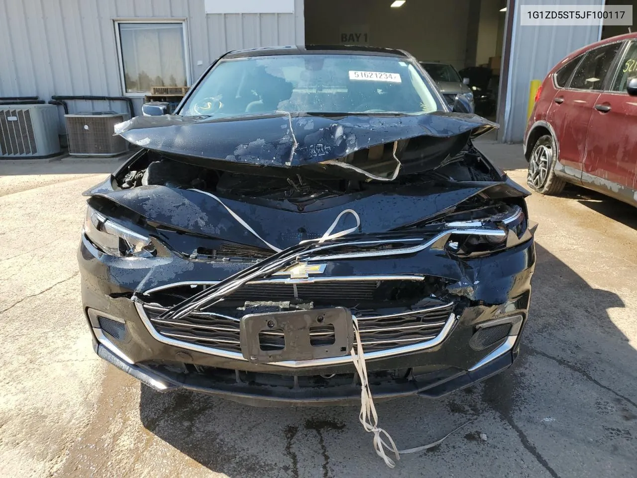 1G1ZD5ST5JF100117 2018 Chevrolet Malibu Lt