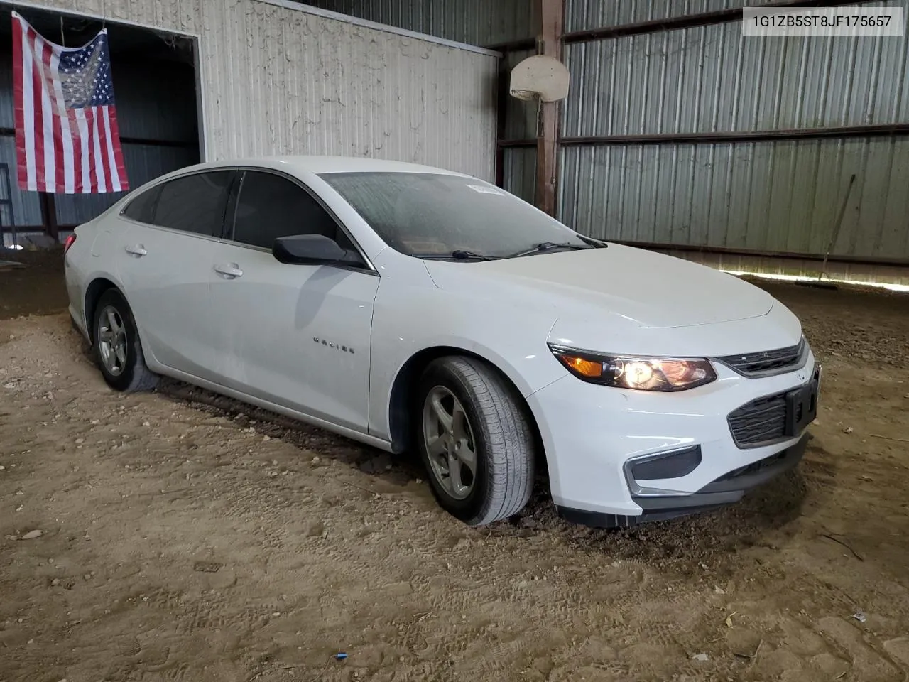 2018 Chevrolet Malibu Ls VIN: 1G1ZB5ST8JF175657 Lot: 52456094