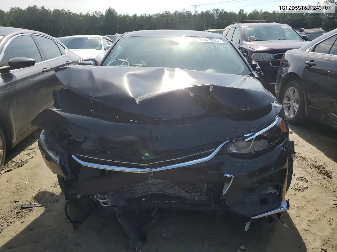 1G1ZD5ST6JF243707 2018 Chevrolet Malibu Lt