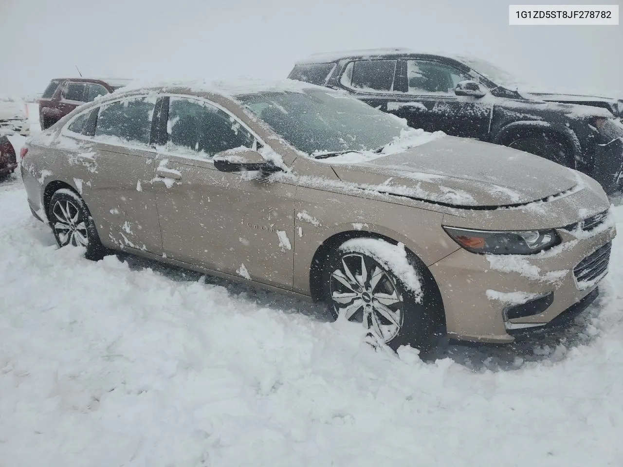 2018 Chevrolet Malibu Lt VIN: 1G1ZD5ST8JF278782 Lot: 53373144