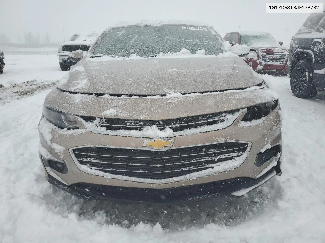 2018 Chevrolet Malibu Lt VIN: 1G1ZD5ST8JF278782 Lot: 53373144