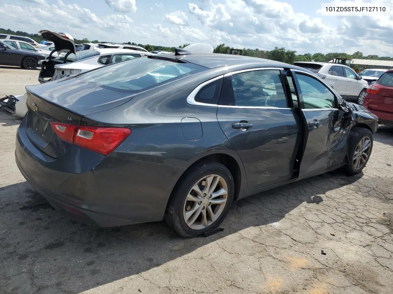 2018 Chevrolet Malibu Lt VIN: 1G1ZD5ST5JF127110 Lot: 53515204