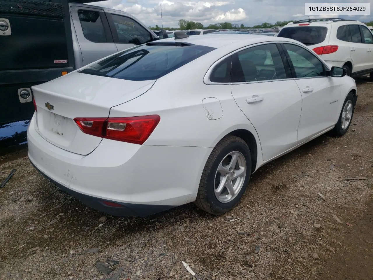 2018 Chevrolet Malibu Ls VIN: 1G1ZB5ST8JF264029 Lot: 53660974