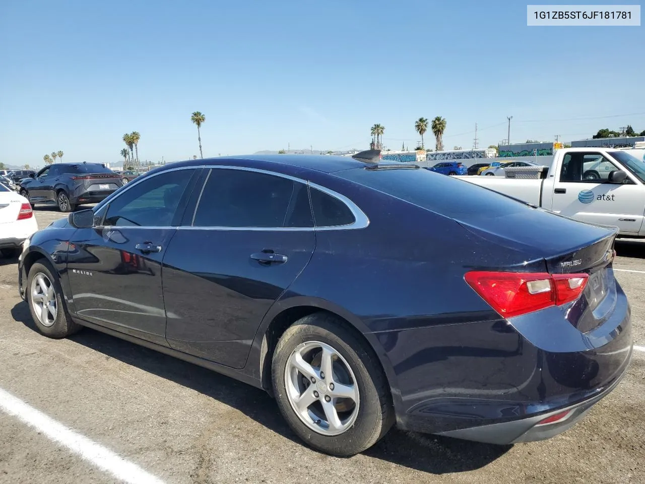 2018 Chevrolet Malibu Ls VIN: 1G1ZB5ST6JF181781 Lot: 53801904