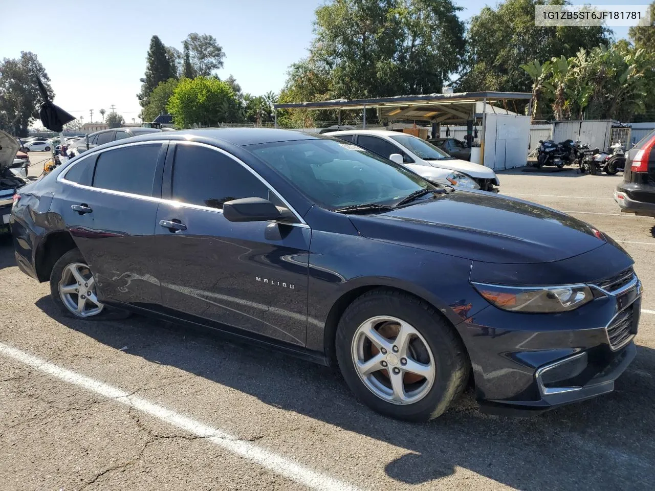 2018 Chevrolet Malibu Ls VIN: 1G1ZB5ST6JF181781 Lot: 53801904