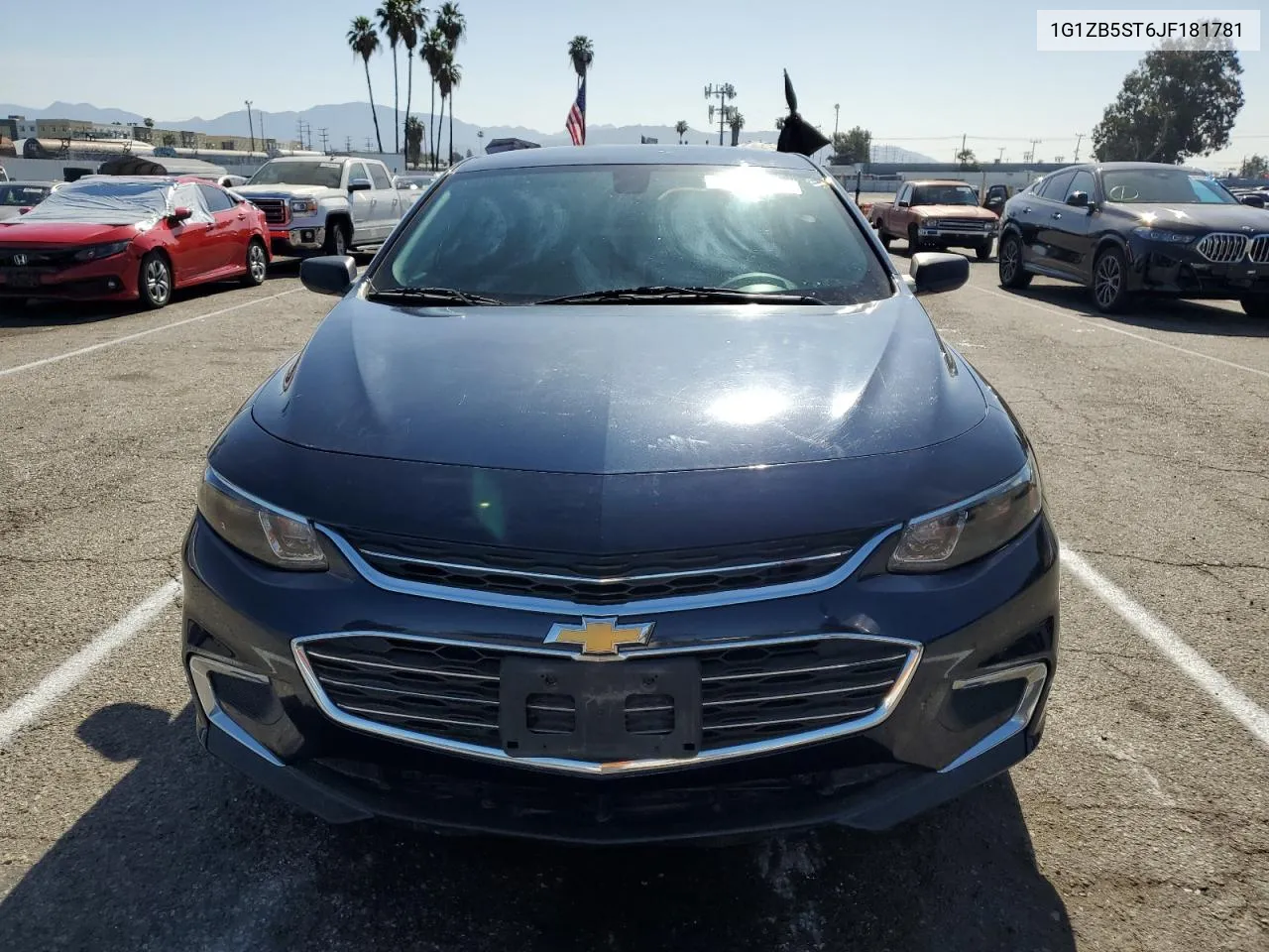 2018 Chevrolet Malibu Ls VIN: 1G1ZB5ST6JF181781 Lot: 53801904