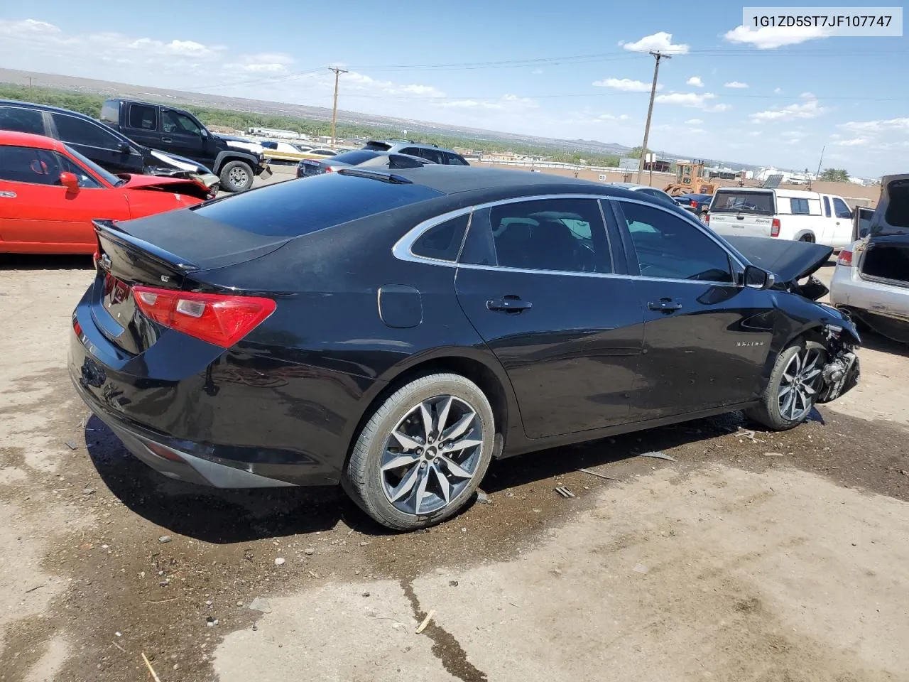 1G1ZD5ST7JF107747 2018 Chevrolet Malibu Lt