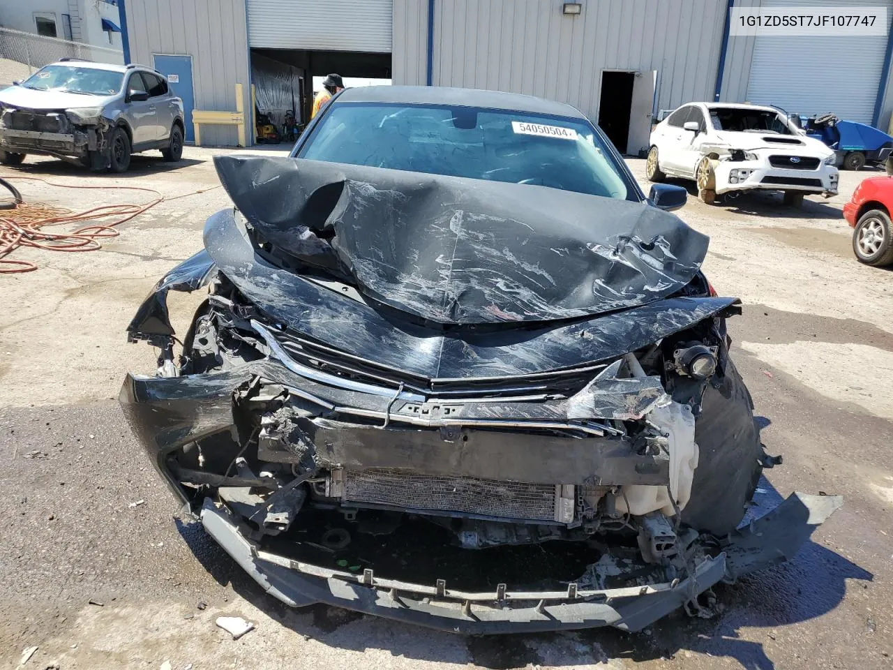 1G1ZD5ST7JF107747 2018 Chevrolet Malibu Lt