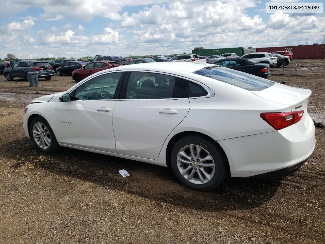 2018 Chevrolet Malibu Lt VIN: 1G1ZD5ST3JF216089 Lot: 54435064