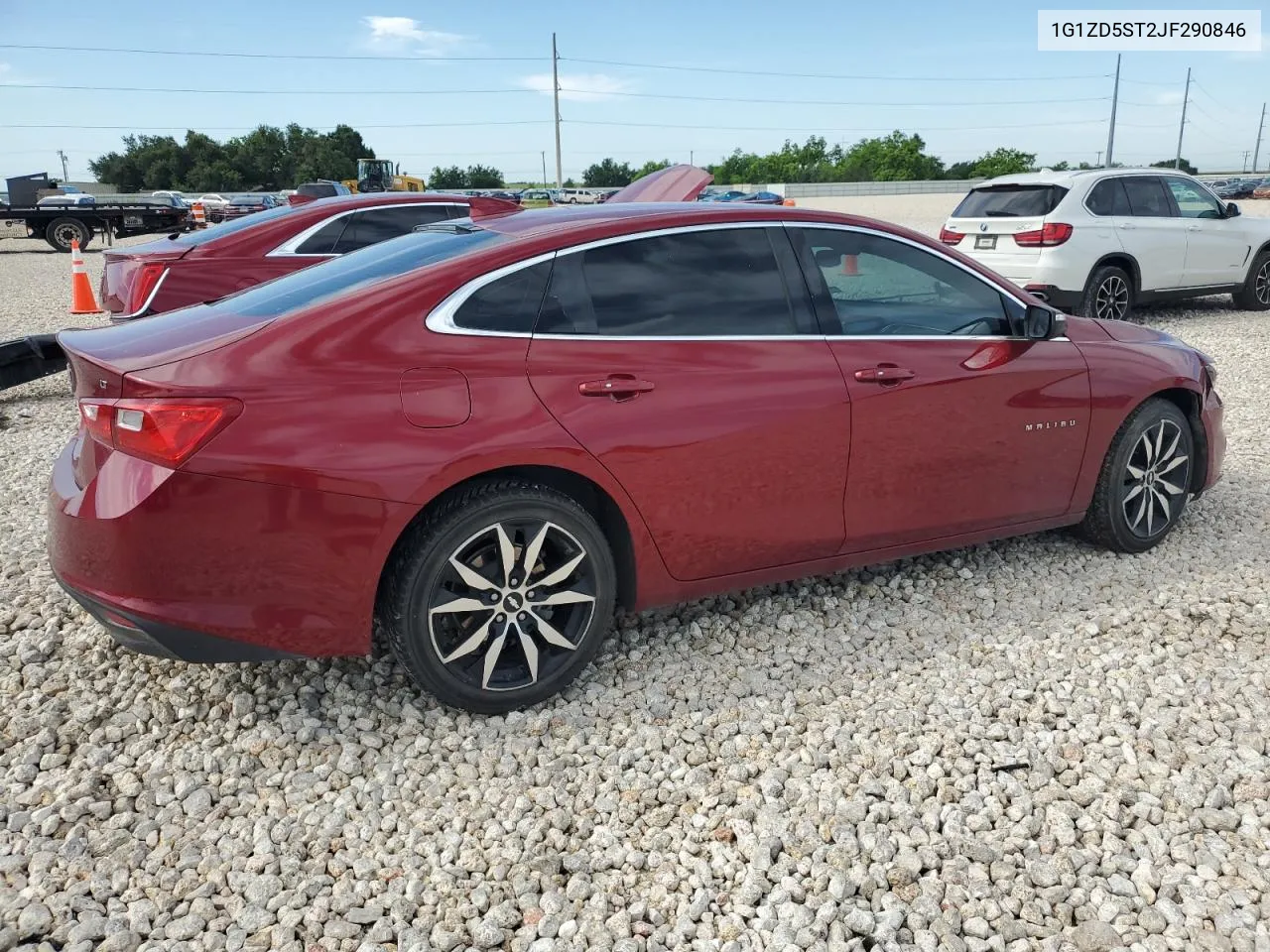 1G1ZD5ST2JF290846 2018 Chevrolet Malibu Lt