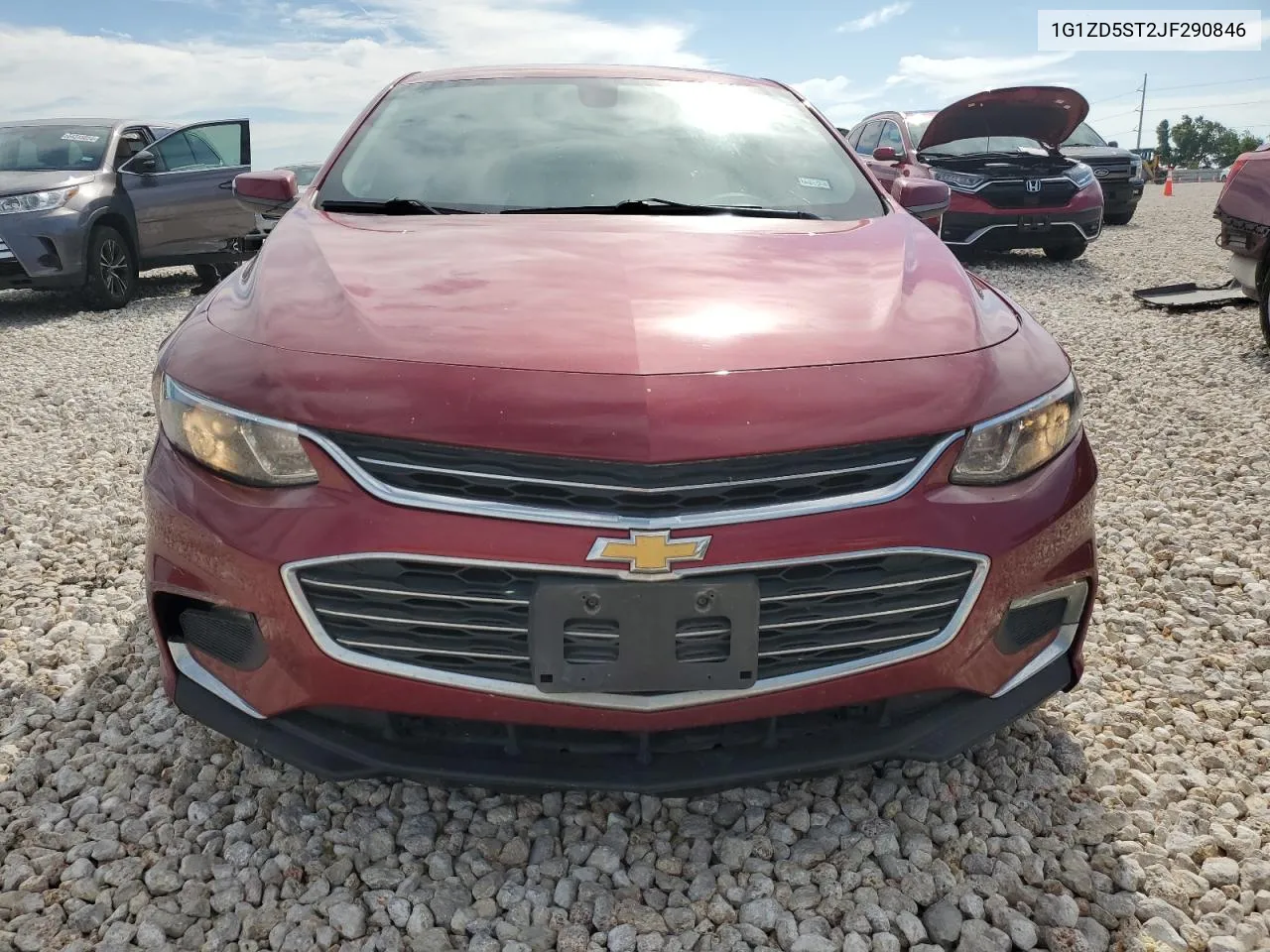 2018 Chevrolet Malibu Lt VIN: 1G1ZD5ST2JF290846 Lot: 54940554