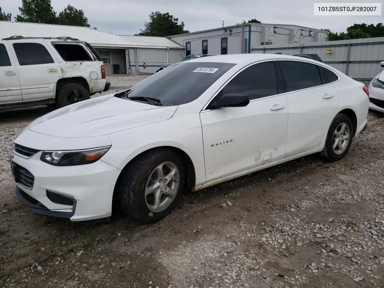 1G1ZB5ST0JF282007 2018 Chevrolet Malibu Ls