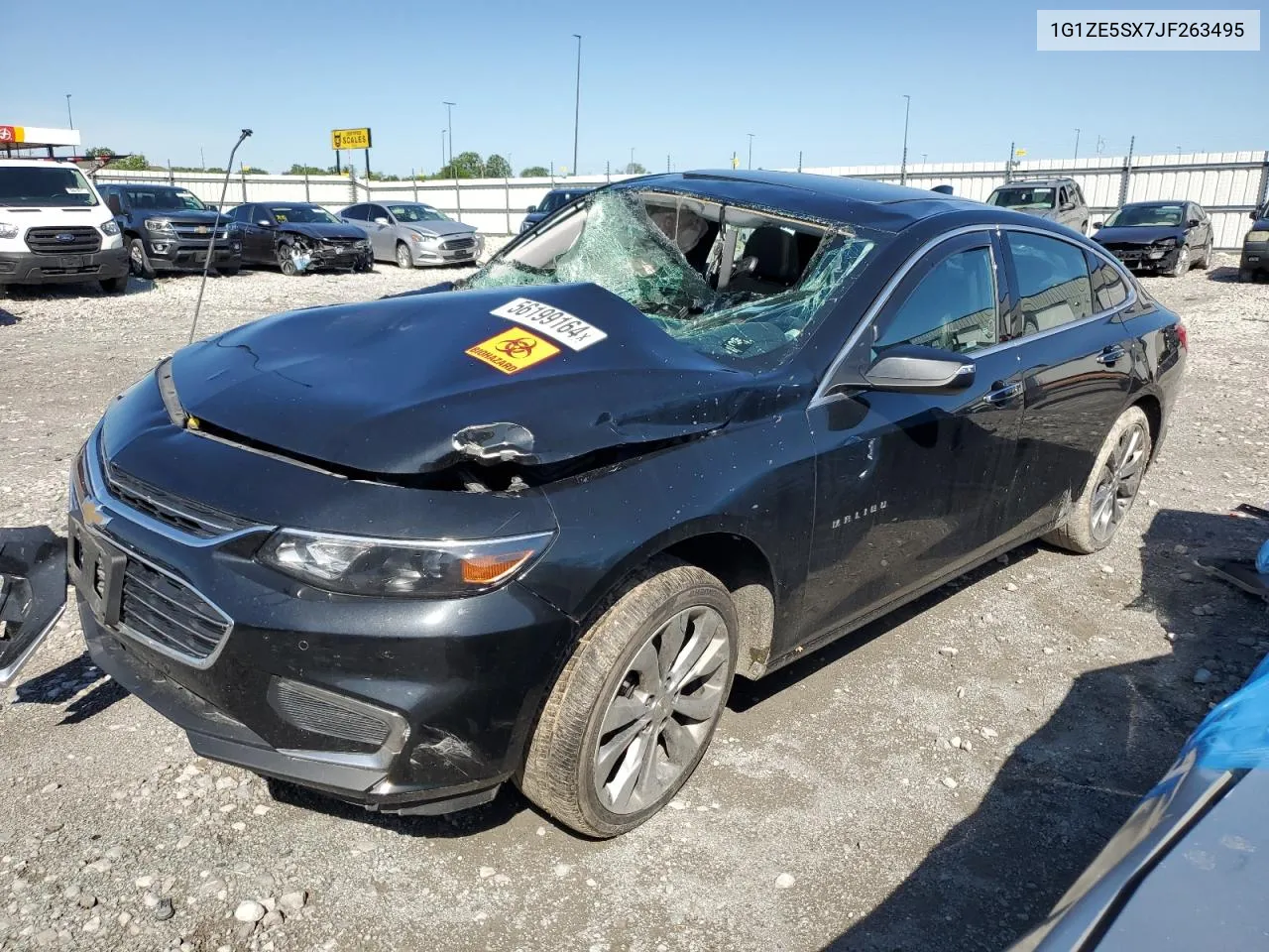 2018 Chevrolet Malibu Premier VIN: 1G1ZE5SX7JF263495 Lot: 56199164