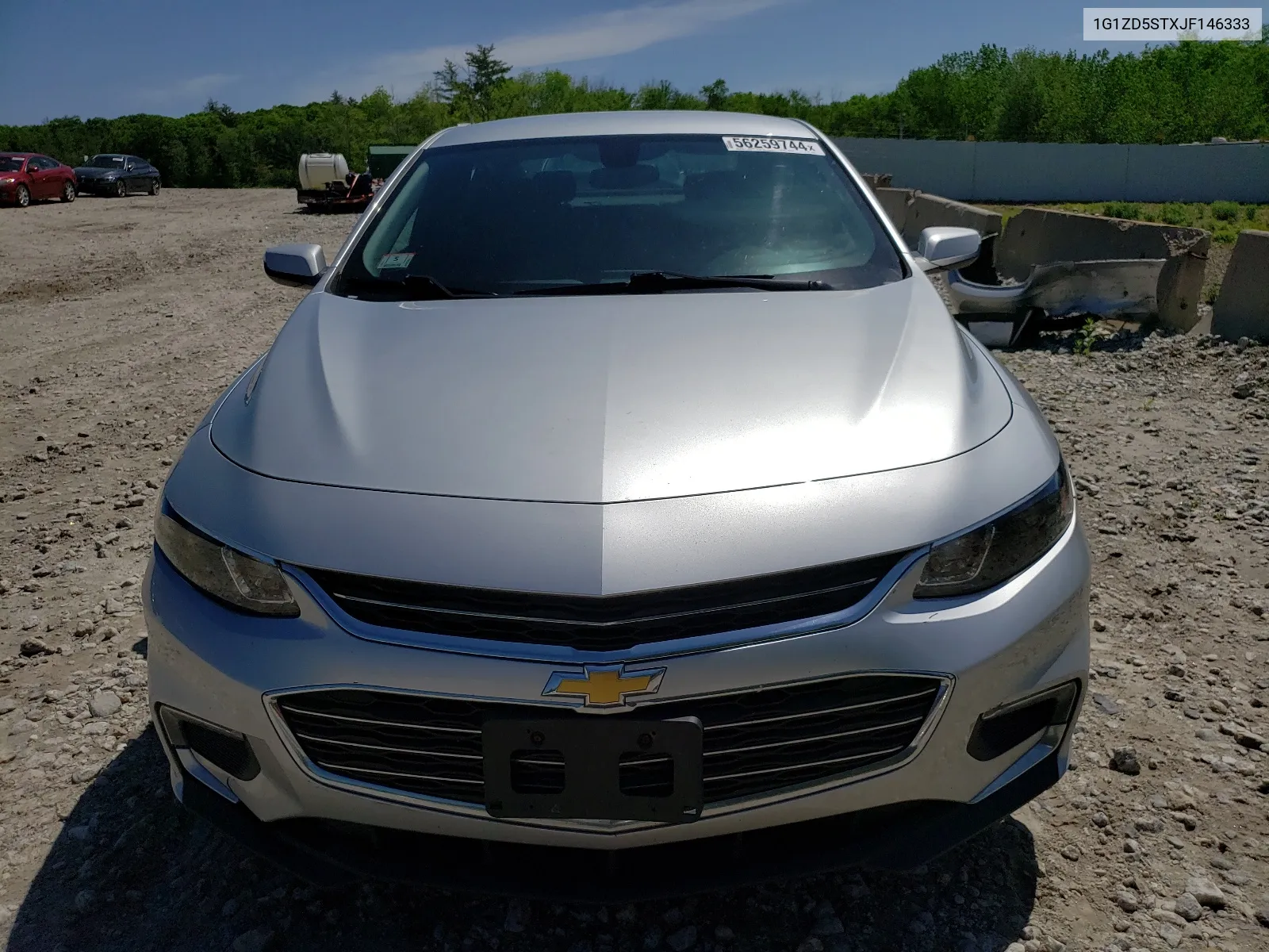 2018 Chevrolet Malibu Lt VIN: 1G1ZD5STXJF146333 Lot: 56259744