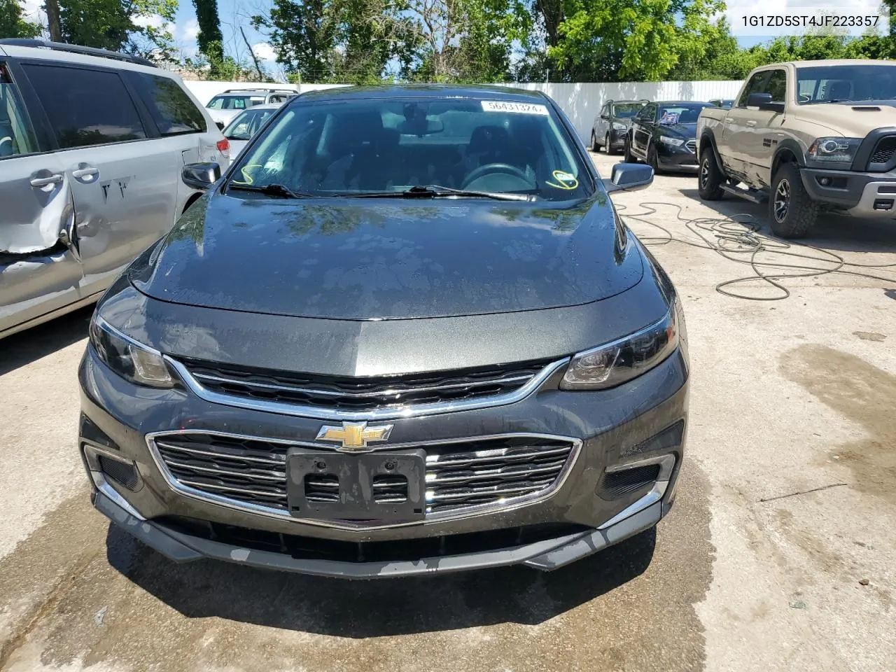 2018 Chevrolet Malibu Lt VIN: 1G1ZD5ST4JF223357 Lot: 56431324