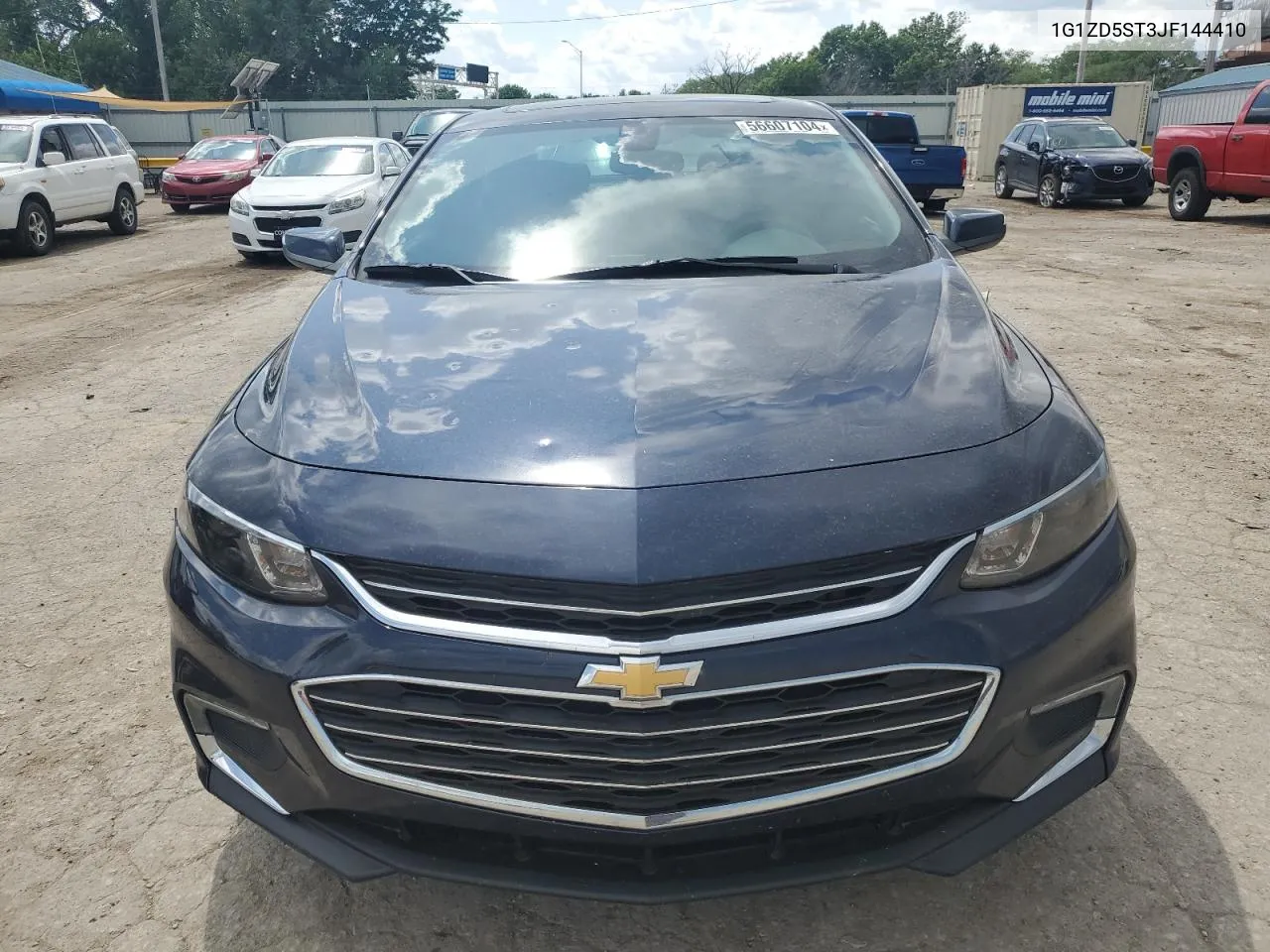 2018 Chevrolet Malibu Lt VIN: 1G1ZD5ST3JF144410 Lot: 56607104