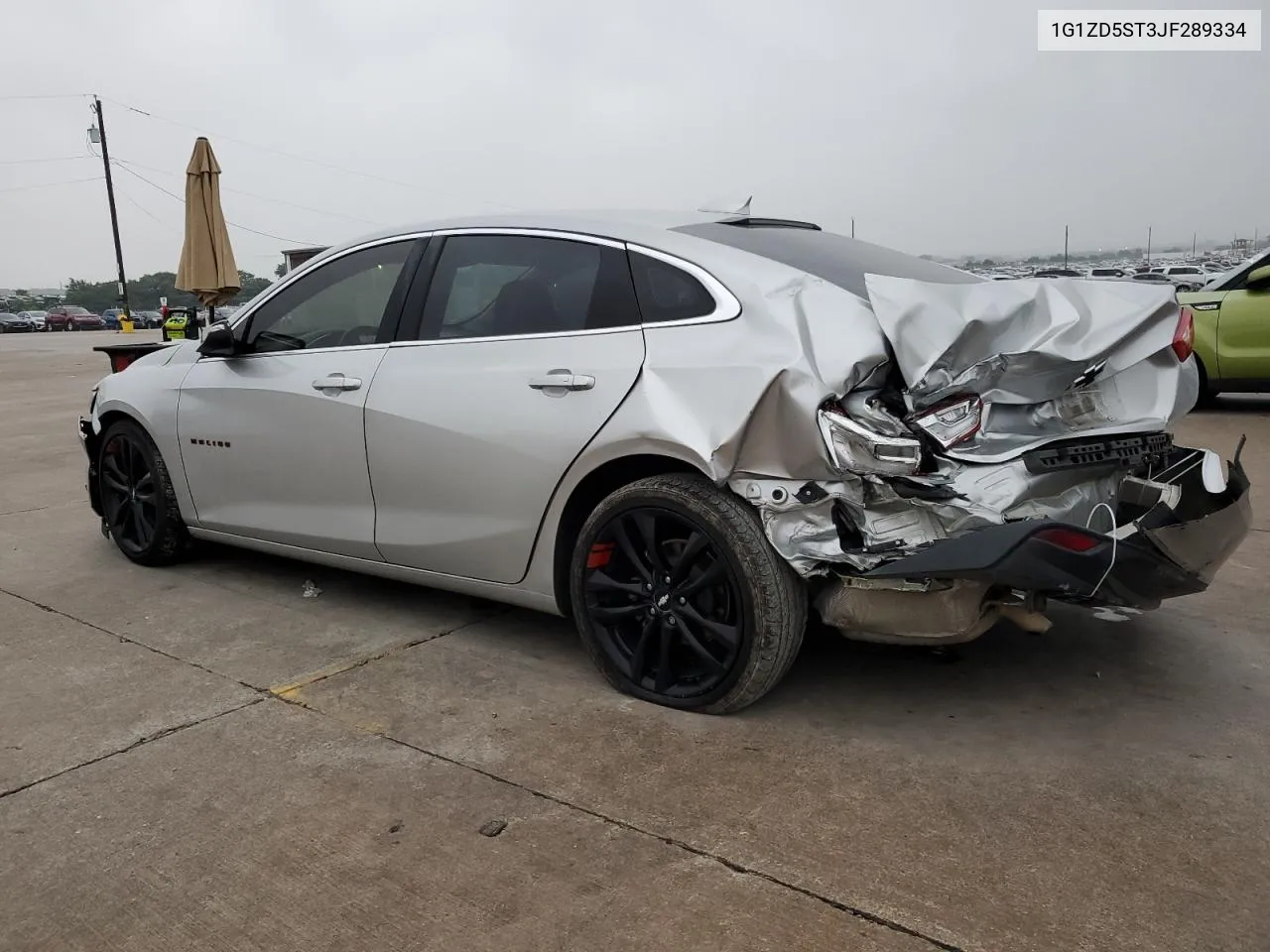 2018 Chevrolet Malibu Lt VIN: 1G1ZD5ST3JF289334 Lot: 56793614