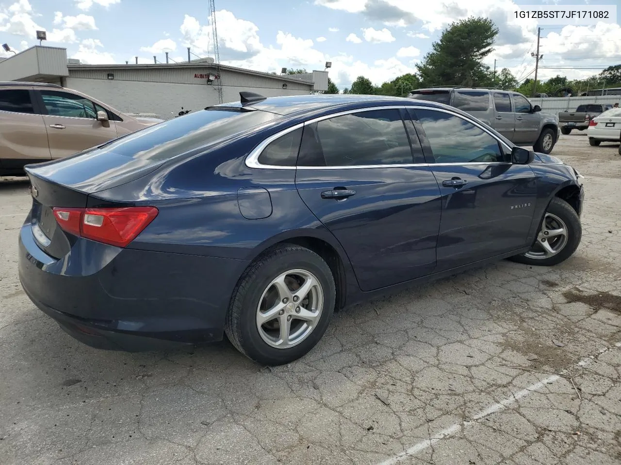 2018 Chevrolet Malibu Ls VIN: 1G1ZB5ST7JF171082 Lot: 56878334