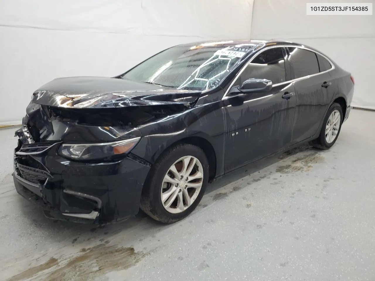 2018 Chevrolet Malibu Lt VIN: 1G1ZD5ST3JF154385 Lot: 57261474