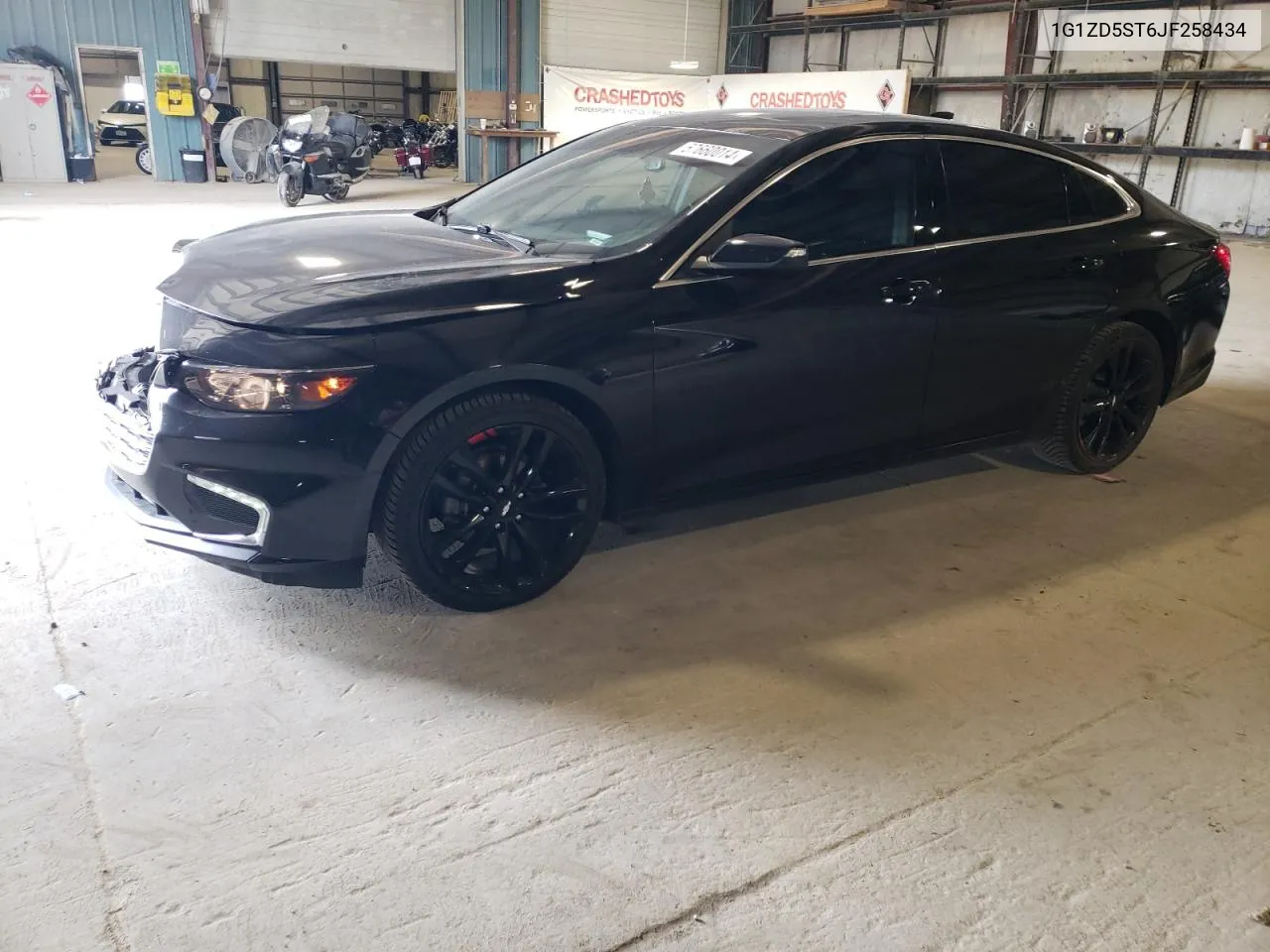 1G1ZD5ST6JF258434 2018 Chevrolet Malibu Lt