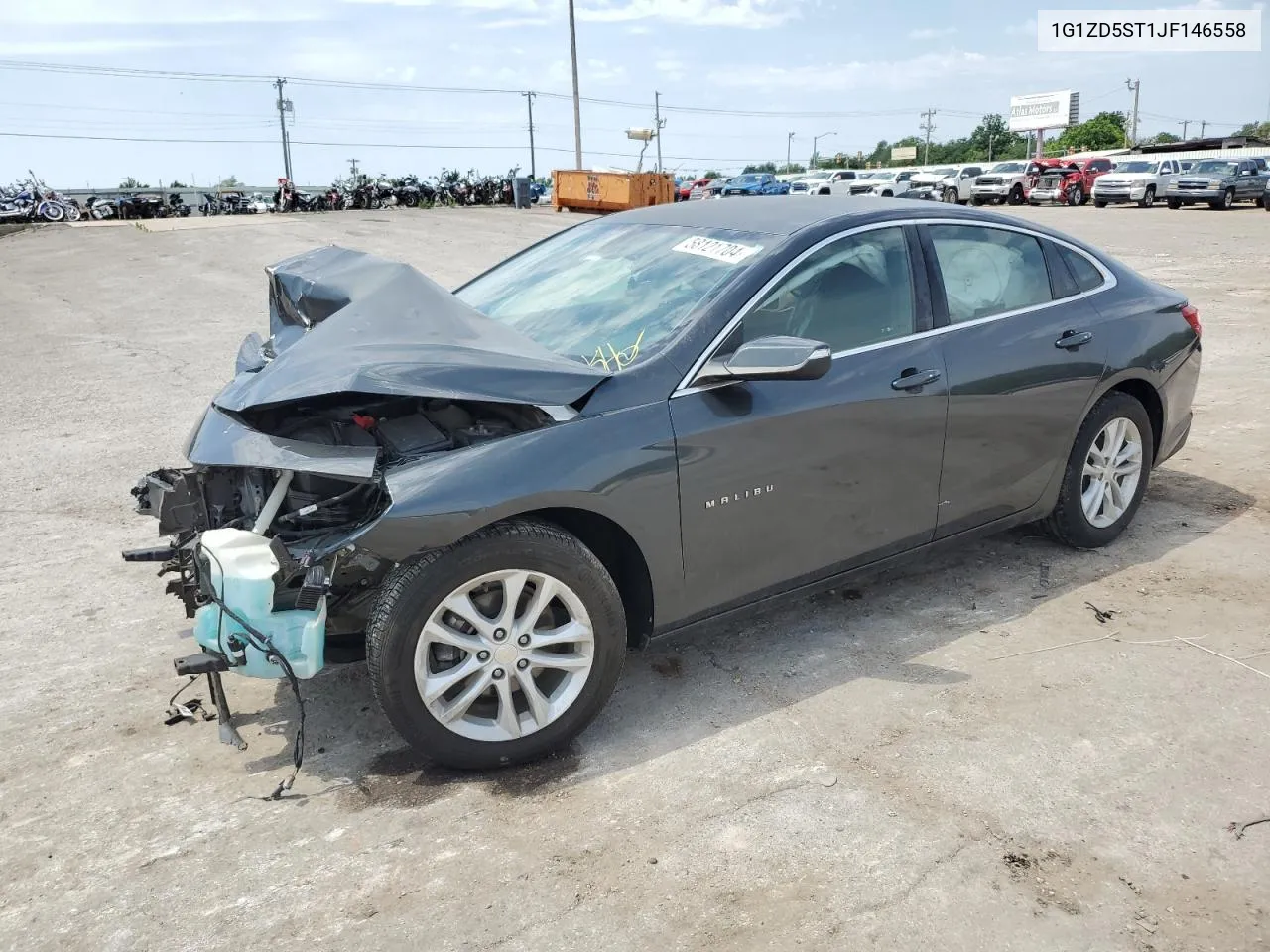 1G1ZD5ST1JF146558 2018 Chevrolet Malibu Lt