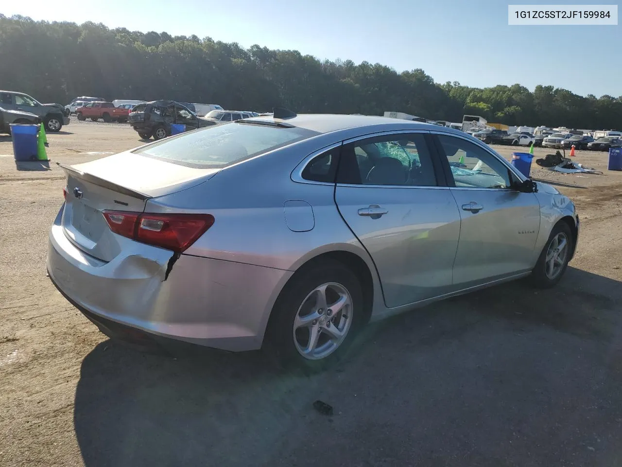 2018 Chevrolet Malibu Ls VIN: 1G1ZC5ST2JF159984 Lot: 58317184