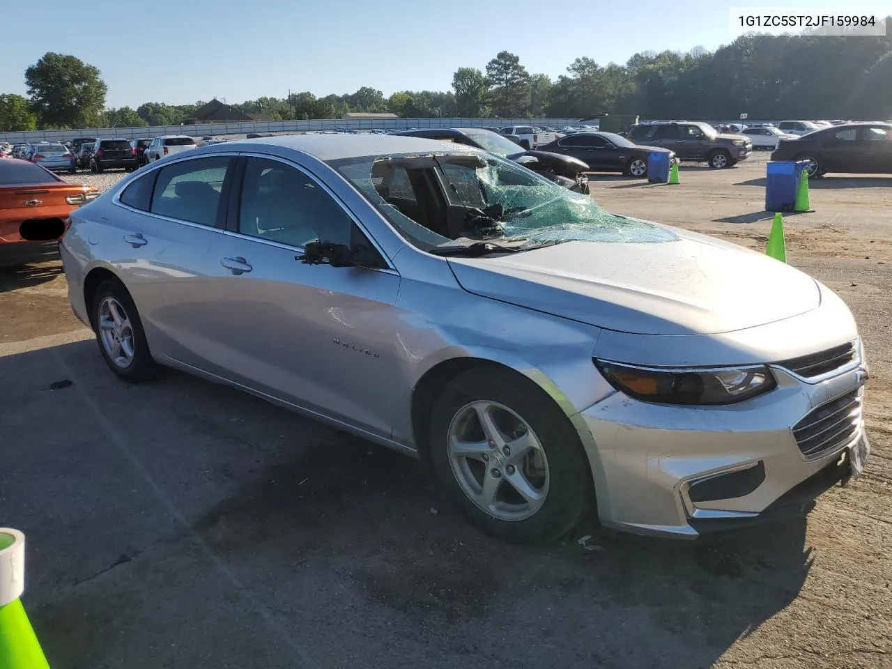 1G1ZC5ST2JF159984 2018 Chevrolet Malibu Ls