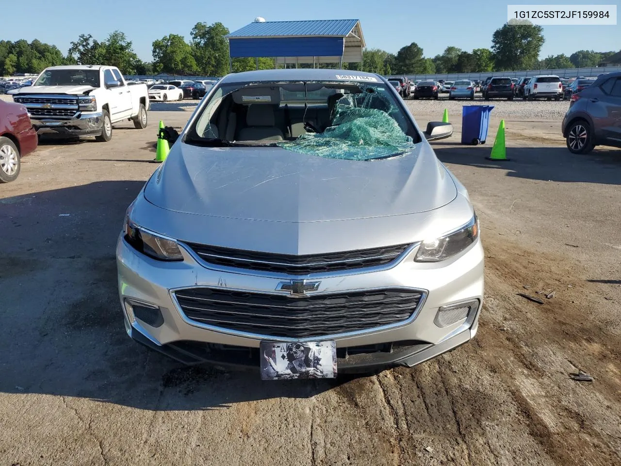 1G1ZC5ST2JF159984 2018 Chevrolet Malibu Ls