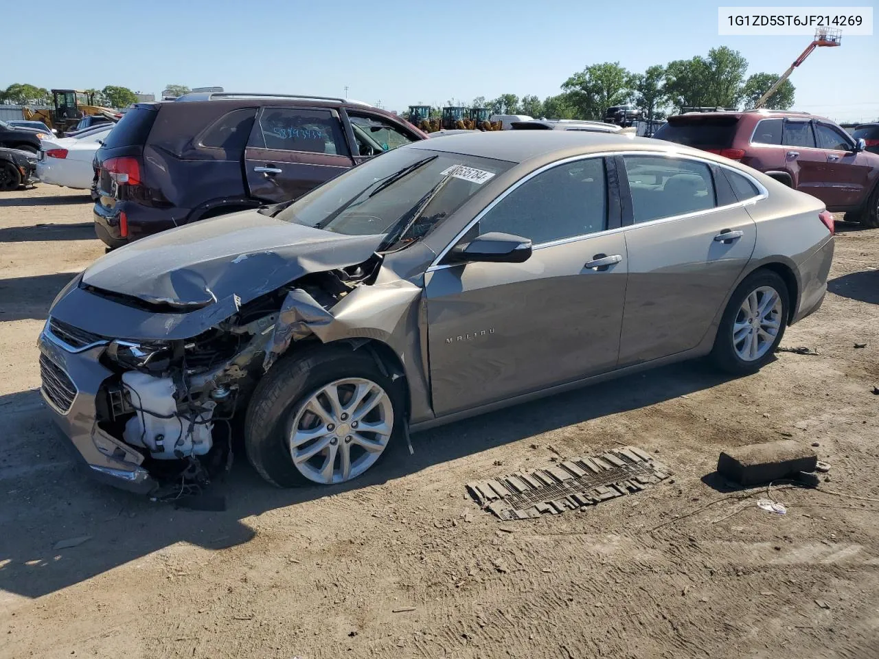 2018 Chevrolet Malibu Lt VIN: 1G1ZD5ST6JF214269 Lot: 58635784