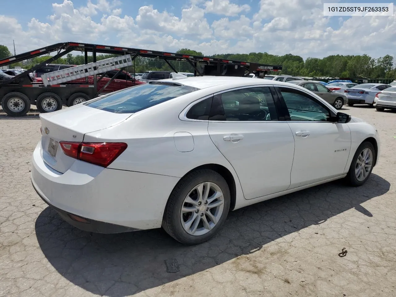 2018 Chevrolet Malibu Lt VIN: 1G1ZD5ST9JF263353 Lot: 58671724