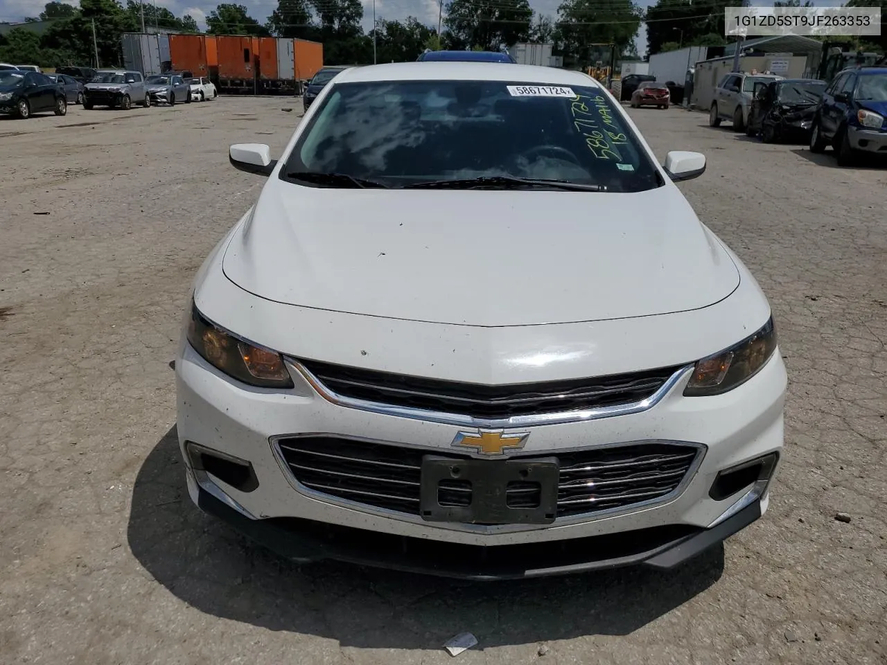 1G1ZD5ST9JF263353 2018 Chevrolet Malibu Lt