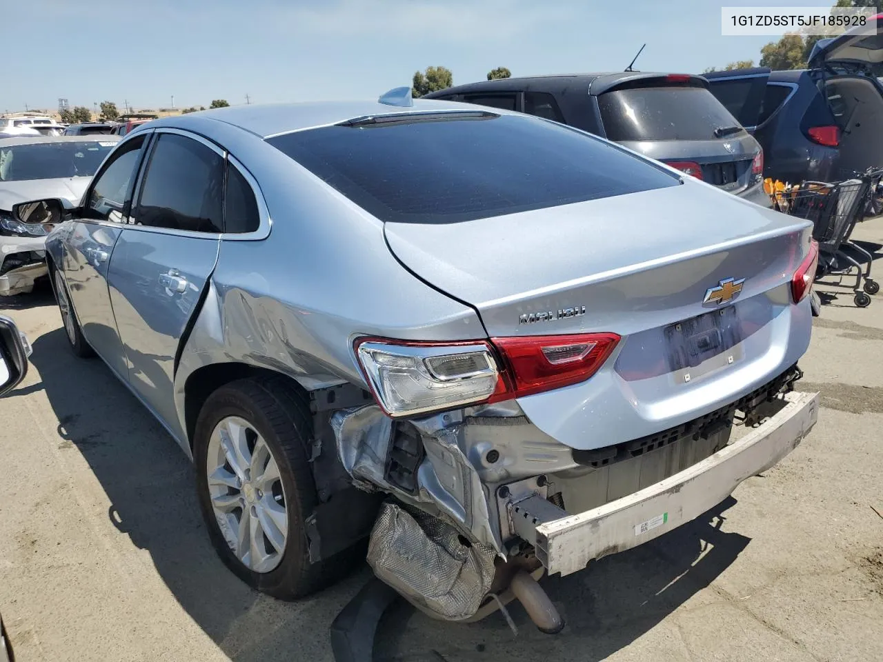 1G1ZD5ST5JF185928 2018 Chevrolet Malibu Lt