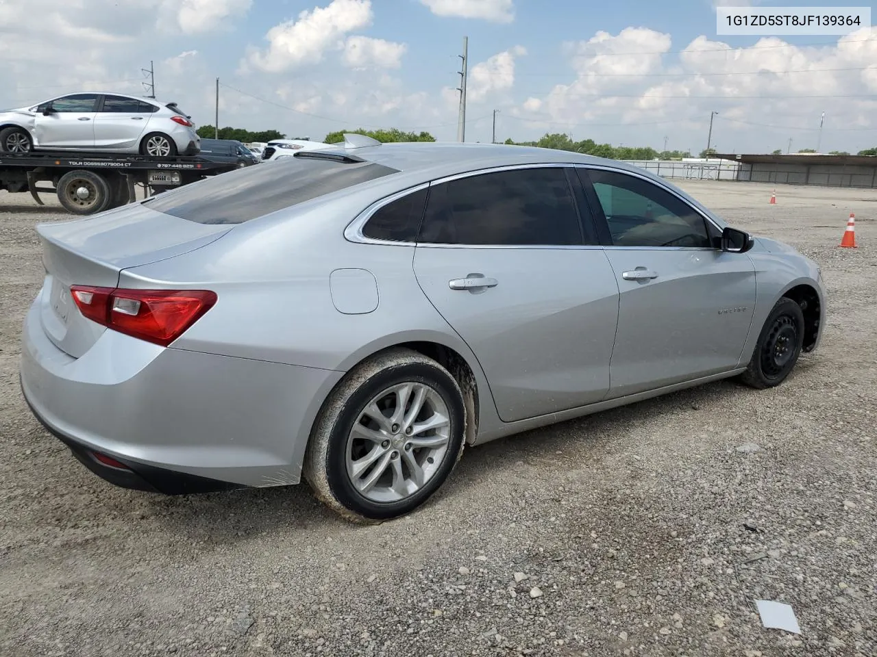 2018 Chevrolet Malibu Lt VIN: 1G1ZD5ST8JF139364 Lot: 59120824