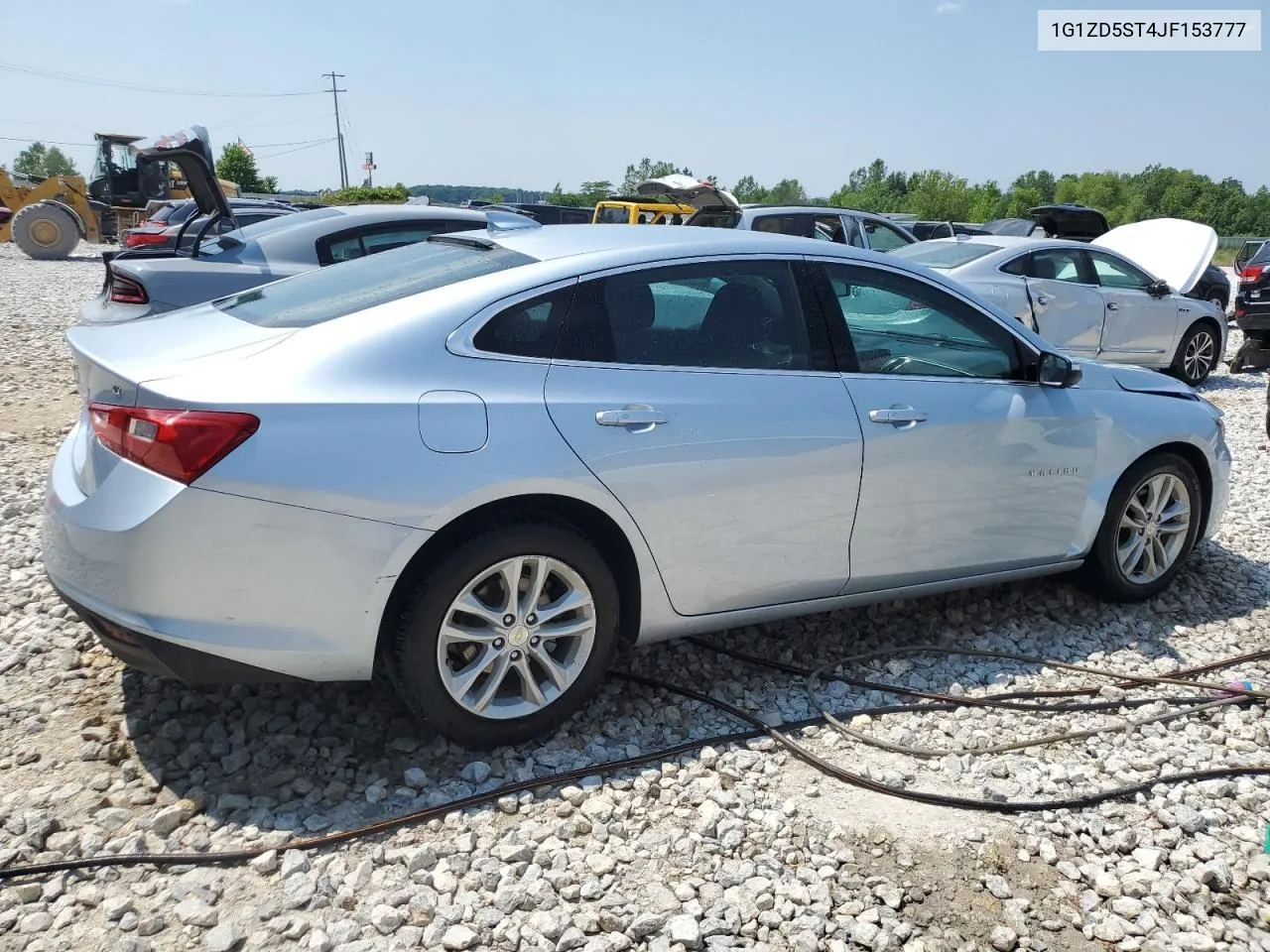 2018 Chevrolet Malibu Lt VIN: 1G1ZD5ST4JF153777 Lot: 59170704