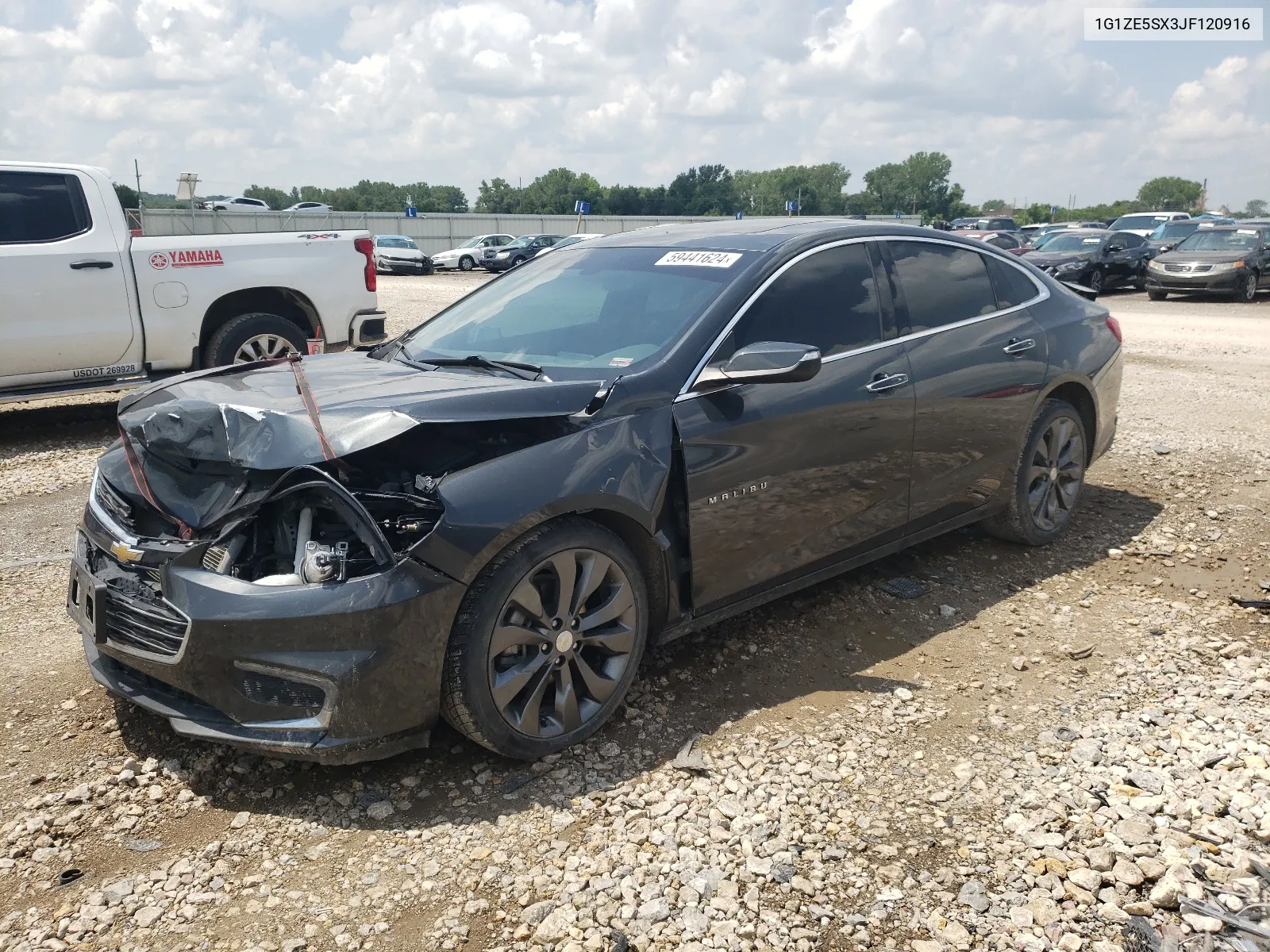 2018 Chevrolet Malibu Premier VIN: 1G1ZE5SX3JF120916 Lot: 59441624