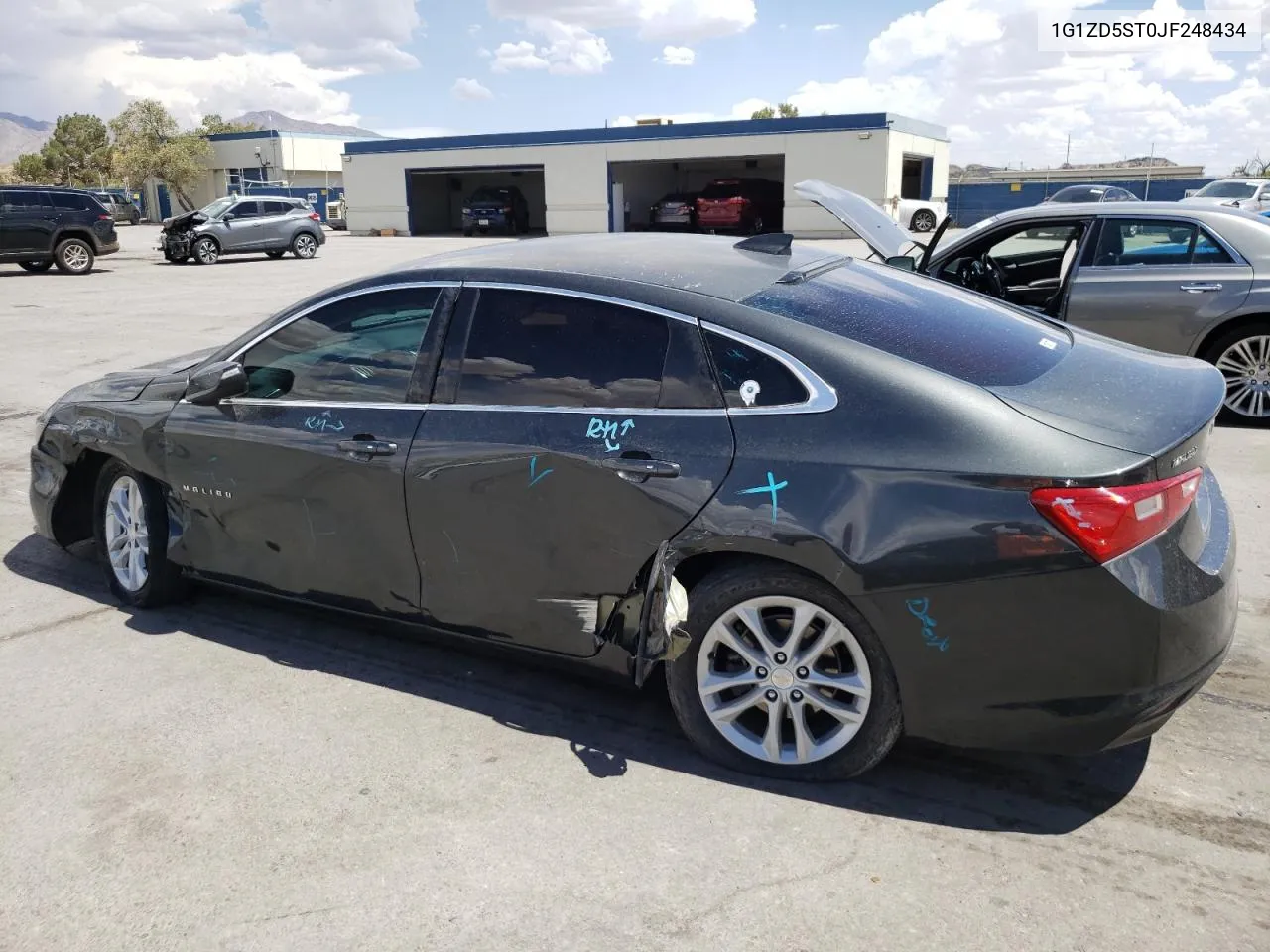 1G1ZD5ST0JF248434 2018 Chevrolet Malibu Lt