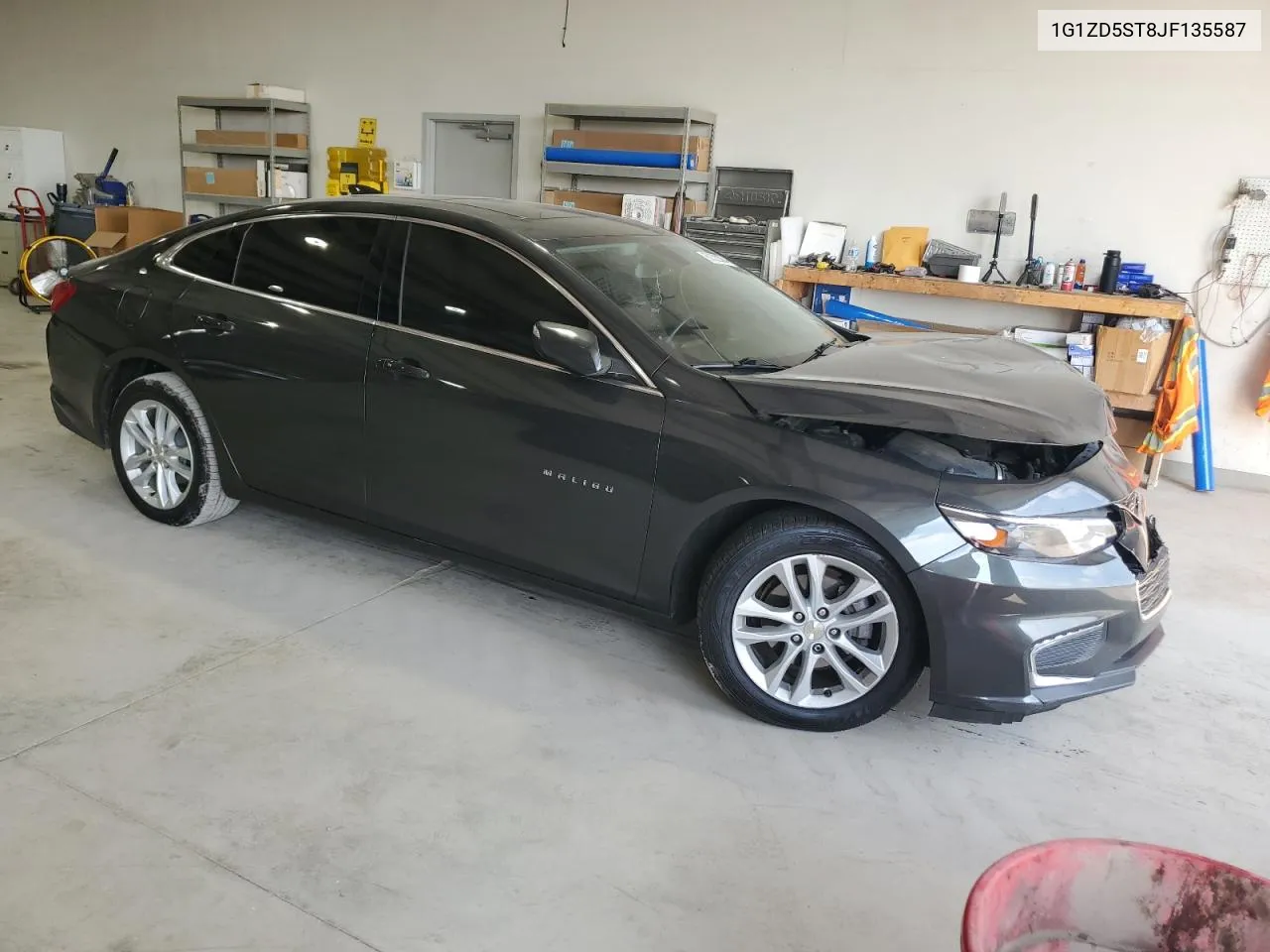 2018 Chevrolet Malibu Lt VIN: 1G1ZD5ST8JF135587 Lot: 60320304