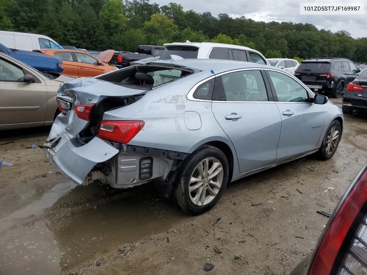 2018 Chevrolet Malibu Lt VIN: 1G1ZD5ST7JF169987 Lot: 61273874